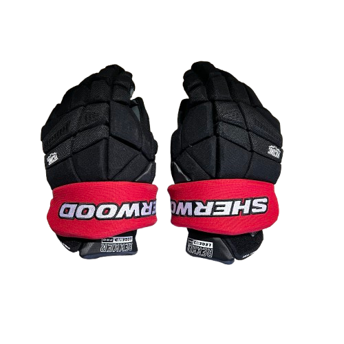 Gant de hockey Sherwood Rekker Legend Pro d'occasion (noir/rouge)